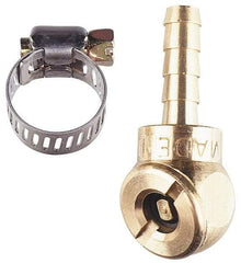 Coilhose Pneumatics - Air Hose Chuck & Worm Drive Clamp - 1/4" Thread - Apex Tool & Supply