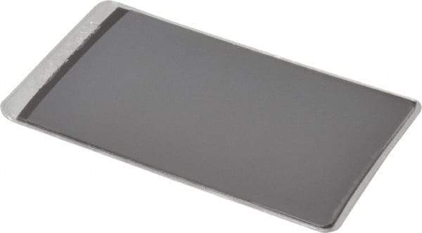 Aigner Index - 3-1/2 Long x 2 Wide, Magnetic Back, Label Holder - Apex Tool & Supply