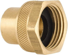 Dixon Valve & Coupling - 3/8 NPTF & 3/4 NH Garden Hose Fitting - Brass, Female Hose to Female Pipe Connector - Apex Tool & Supply