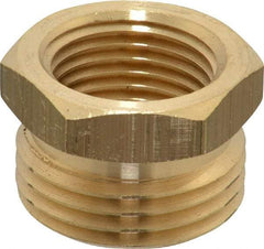 Cerro - 1/2 FPT & 3/4 MGHT Garden Hose Fitting - Brass, Male Hose to Female Pipe Connector - Apex Tool & Supply