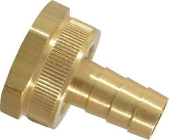 Dixon Valve & Coupling - 3/4 NH Garden Hose Fitting - Brass, Short Shank Female Swivel Connector - Apex Tool & Supply