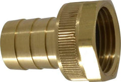 Dixon Valve & Coupling - 3/4 NH Garden Hose Fitting - Brass, Short Shank Female Swivel Connector - Apex Tool & Supply