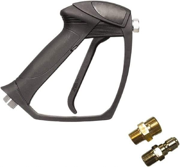 Simpson - 5,000 Max psi Fixed Pressure Washer Spray Gun - 7-7/8" Long, Plastic, NPT - Apex Tool & Supply