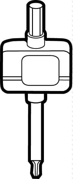 Sandvik Coromant - Torx Plus Key  for Indexable Tools - Compatible with 5680 049 Toolholders - Apex Tool & Supply