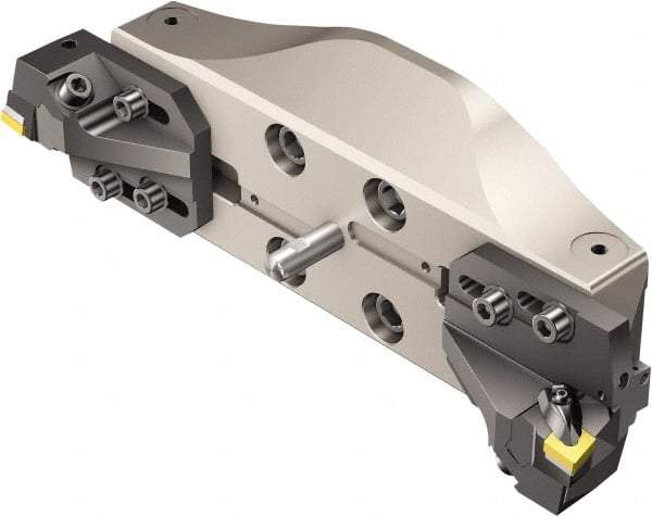 Sandvik Coromant - Right Hand Cut, 378mm Min Bore Diam, Size 40X Steel and Aluminium Modular Boring Cutting Unit Head - 4.685" Max Bore Depth, Through Coolant, Compatible with CNMG 643, CNMG 19 06 12 - Apex Tool & Supply