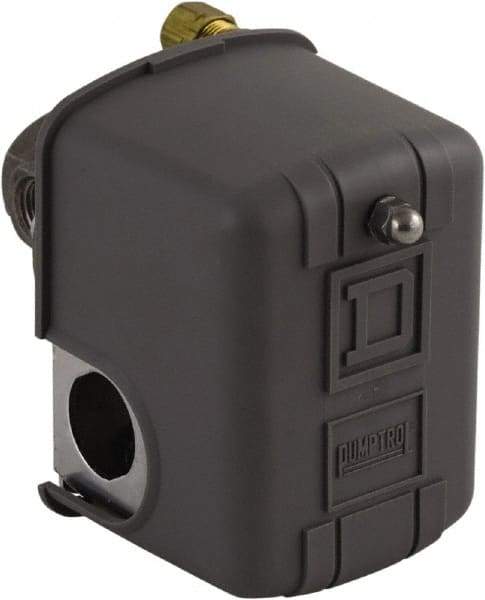Square D - 1 and 3R NEMA Rated, 100 to 200 psi, Electromechanical Pressure and Level Switch - Fixed Pressure, 575 VAC, L1-T1, L2-T2 Terminal, For Use with Square D Pumptrol - Apex Tool & Supply