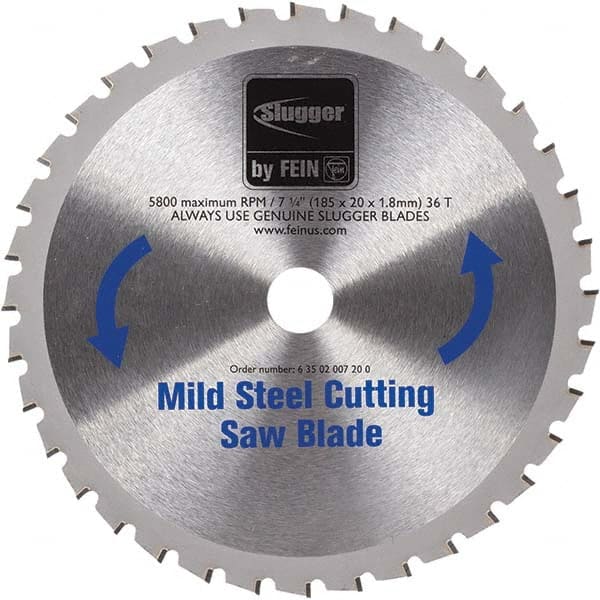 Fein - Wet & Dry-Cut Saw Blades Blade Diameter (Inch): 7-1/4 Blade Material: Carbide-Tipped - Apex Tool & Supply