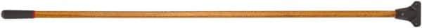 Harper Brush - 60 x 1-1/8" Wood Handle for Laitner Broom Heads - Bolt-On Connection, Tan - Apex Tool & Supply