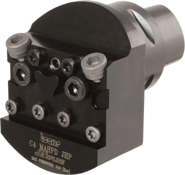Iscar - 46mm Head Length, Modular Grooving Blade Holder Head - System Size C4, Through Coolant, Series CAMFIX, JetHPLine, Modular Grip - Apex Tool & Supply