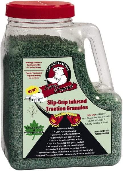Bare Ground Solutions - 5 Lb Jug Calcium Chloride Granules - Effective to -20°F - Apex Tool & Supply