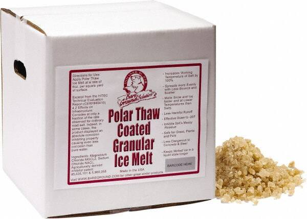 Bare Ground Solutions - 40 Lb Box Granules - Effective to -20°F - Apex Tool & Supply