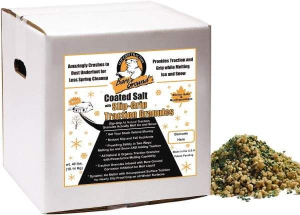 Bare Ground Solutions - 40 Lb Box Granules - Effective to -20°F - Apex Tool & Supply