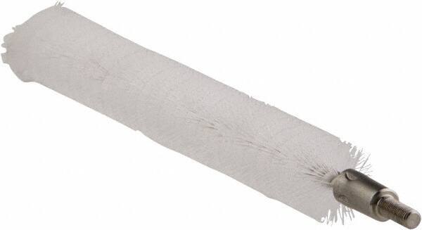 Vikan - 0.8" Diam Polyester Tube Brush - 7-1/2" OAL, 7" Head Length, Stainless Steel Handle - Apex Tool & Supply