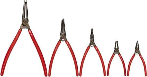 Wiha - 5 Piece Retaining Ring Plier Set - Comes in Box - Apex Tool & Supply