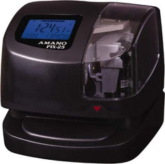Amano - Time Clocks & Time Recorders Punch Style: Manual/Automatic Power Source: 115V 60 Hz AC - Apex Tool & Supply