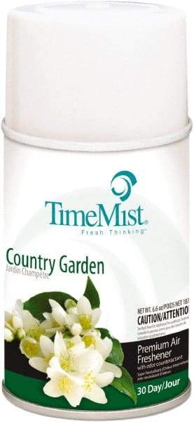TimeMist - 6.6 oz Air Freshener Dispenser Canister Refill - Country Garden, Compatible with TimeMist Metered Fragrance Dispensers - Apex Tool & Supply