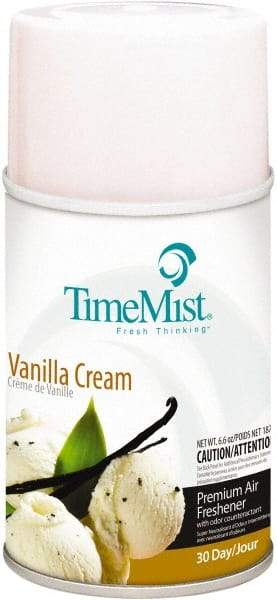 TimeMist - 6.6 oz Air Freshener Dispenser Canister Refill - Vanilla, Compatible with TimeMist Metered Fragrance Dispensers - Apex Tool & Supply