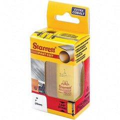 Starrett - 1" Diam, 1-5/8" Cutting Depth, Hole Saw - High Speed Steel Saw, Toothed Edge - Apex Tool & Supply