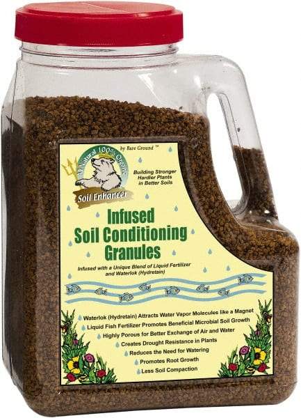 Bare Ground Solutions - 5lb Shaker Jug of Infused Soil Conditioning Granules - Just Scentsational\x92s Trident\x92s Pride soil conditioning granules are a small grained pumice that has been infused with an all-natural cold pressed fish hydrolysate - Apex Tool & Supply