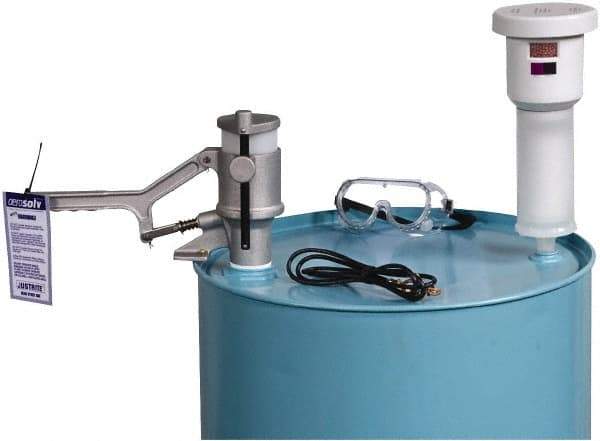 Justrite - Aerosol Can Deflator & Finish - 7" High x 8.0" Wide x 8" Deep - Apex Tool & Supply