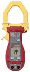 Amprobe - 2740452, CAT III, Digital Average Responding Clamp Meter with 1.9685" Clamp On Jaws - 600 VAC/VDC, 800 AC Amps, 1000 DC Amps, Measures Voltage, Capacitance, Current, Resistance - Apex Tool & Supply
