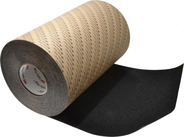 3M - Black Solid Color Anti-Slip Vinyl Tape - 12" Wide x 60' Long - Apex Tool & Supply