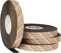 3M - Black Solid Color Anti-Slip Vinyl Tape - 1" Wide x 60' Long - Apex Tool & Supply