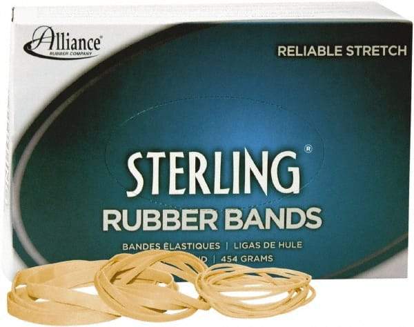 Alliance - 3" Circumference, 1/4" Wide, Ergonomic Rubber Band Strapping - 600 Pieces - Apex Tool & Supply