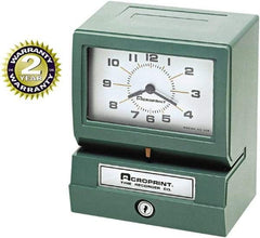 Acroprint Time Recorder - Time Clocks & Time Recorders Punch Style: Manual Power Source: AC Adapter - Apex Tool & Supply
