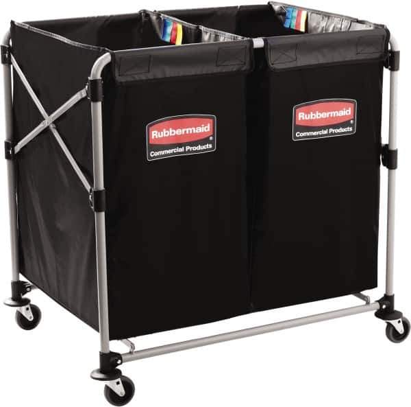 Rubbermaid - Vinyl Basket Truck - 24.1" Width - Apex Tool & Supply