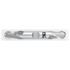 1" Dia. - 5-7/8" OAL - Bright HSS Co-Center Cut SE EM - 2 FL - Apex Tool & Supply