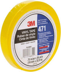 3M - 3/4" x 108' Vinyl Floor & Egress Tape - Apex Tool & Supply