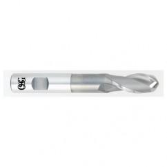 5/8" Dia. - 4-5/8" OAL - Bright HSS Co-Center Cut SE EM - 2 FL - Apex Tool & Supply