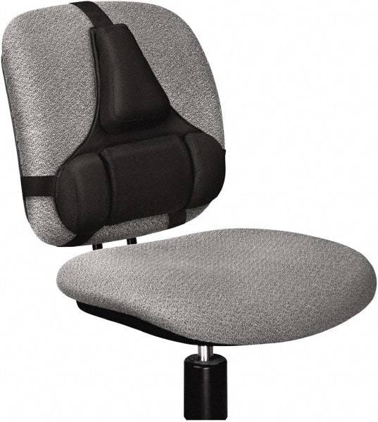 FELLOWES - Black Back Seat Cushion - For Chairs - Apex Tool & Supply