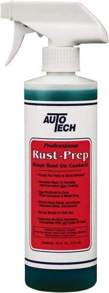 Made in USA - 16 oz Rust Remover - Comes in Bottle - Apex Tool & Supply