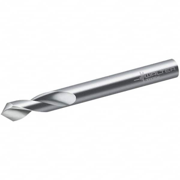 Walter-Titex - 5mm Body Diam, 90°, 62mm OAL, High Speed Steel Spotting Drill - Apex Tool & Supply