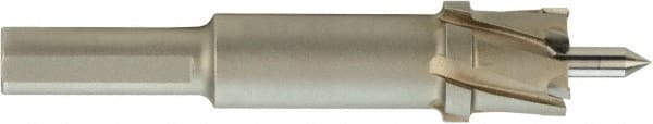 Milwaukee Tool - 15/16" Diam x 1/2" Deep Carbide-Tipped Annular Cutter - Apex Tool & Supply
