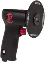 PRO-SOURCE - 3 to 5" Disc, 14,000 RPM, Pneumatic Handheld Disc Sander - 3 CFM, 1/4 NPT Inlet, 0.4 hp, 90 psi - Apex Tool & Supply