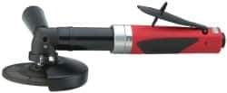 Sioux Tools - 4-1/2" Wheel Diam, 12,000 RPM, Pneumatic Angle & Disc Grinder - 5/8-11 Spindle, 35 CFM, Rear Exhaust - Apex Tool & Supply