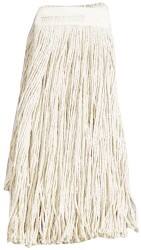 Ability One - Wet Mop Heads & Pads; Style: Cut End ; Material: Cotton ; Approximate Weight (oz.): 24 ; Mop Color: Natural ; Headband Size (Inch): 1-1/4 ; Connection Type: Clamp Jaw - Exact Industrial Supply