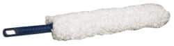 Ability One - Dusting Cloth Microfiber Wipes - 17" x 3-1/2" Sheet Size, White - Apex Tool & Supply