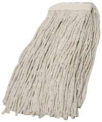 Ability One - 1-1/4" Medium Synthetic Cut End Mop Head - 4 Ply, Screw On Connection - Apex Tool & Supply