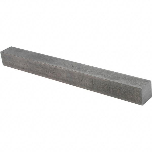 Value Collection - 12" Long x 1-1/4" High x 1-1/4" Wide, Plain Steel Undersized Key Stock - Cold Drawn Steel - Apex Tool & Supply