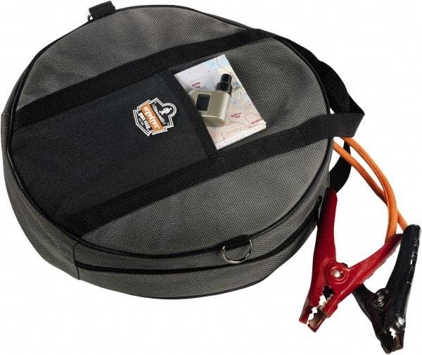 Ergodyne - 1 Pocket Gray Ballistic Polyester Tool Bag - 13" Wide x 13" Deep x 3" High - Apex Tool & Supply