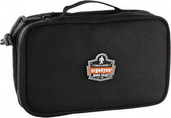 Ergodyne - 1 Pocket Black Polyester Tool Bag - 7-1/2" Wide x 4-1/2" Deep x 3" High - Apex Tool & Supply
