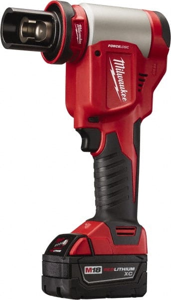 Milwaukee Tool - 20 Piece, 1-1/2 to 2" Punch Hole Diam, Power Knockout Set - Apex Tool & Supply