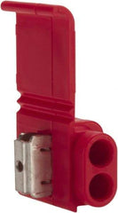 3M - 22 to 16 AWG, Red, IDC, Pigtail Quick Splice Connector - 2 to 3 Wires - Apex Tool & Supply