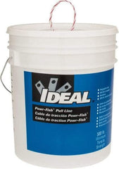 Ideal - 2,200 Ft. Long, Polyline Pulling Line - 500 Lb. Breaking Strength - Apex Tool & Supply