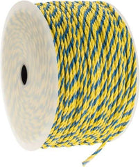 Ideal - 1,000 Ft. Long, 125 Lb. Load, Polypropylene Rope - 1/4 Inch Diameter, 1,125 Lb. Breaking Strength - Apex Tool & Supply