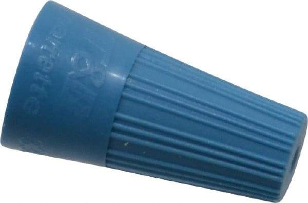Thomas & Betts - 3, 20 to 3, 16 AWG, 300 Volt, Corrosion Resistant, Standard Twist on Wire Connector - Blue - Apex Tool & Supply